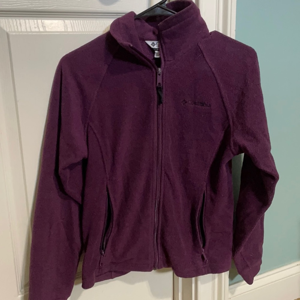 Purple Columbia zip up